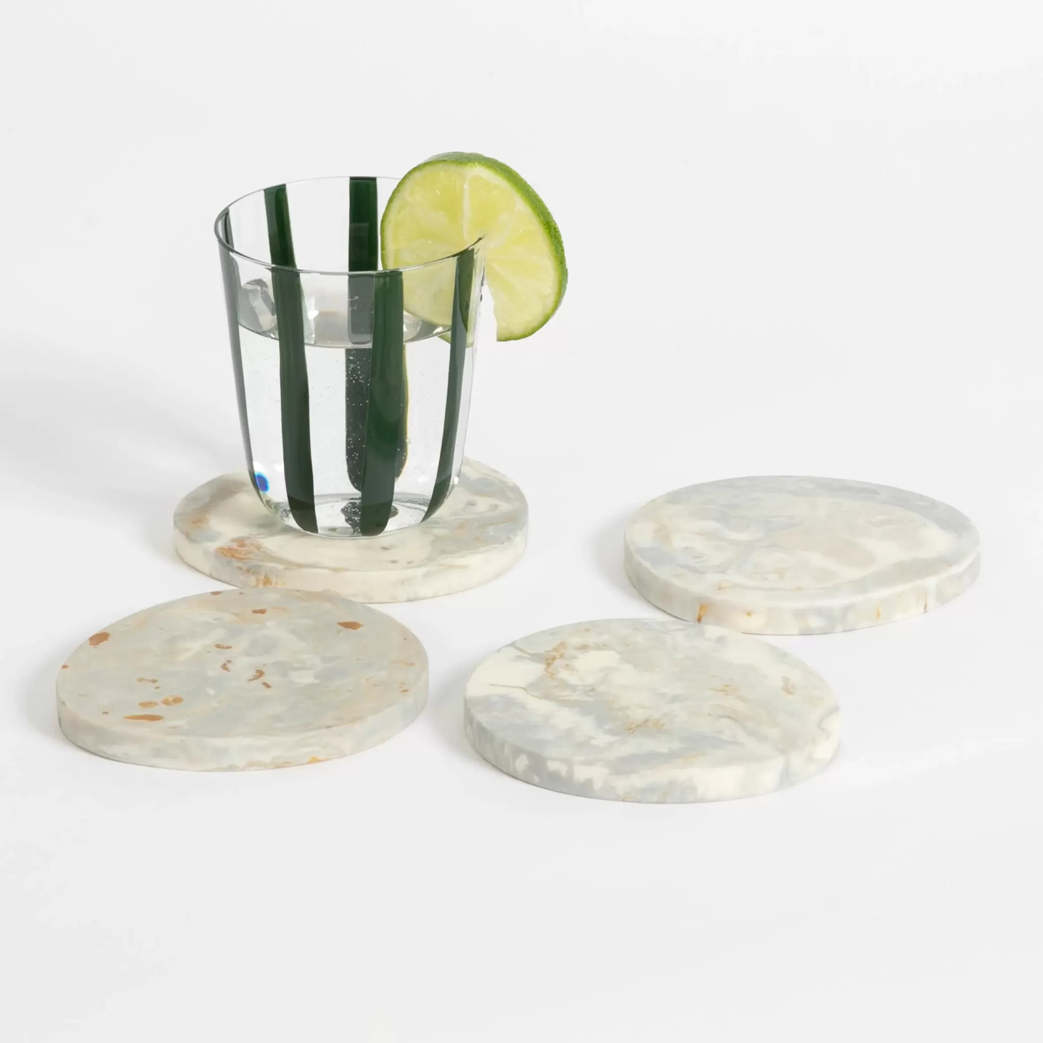Kitchen & Dining | GigiandTom Nuvo Resin Coaster Set Alpine
