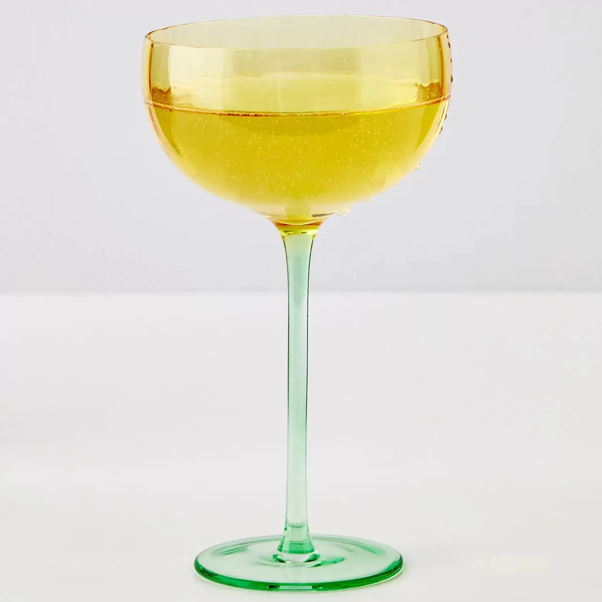 Drink & Barware | GigiandTom Wine Glass Yellow/Green